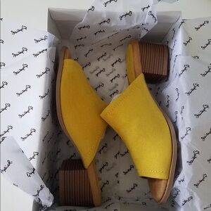 Yellow Female Shoes